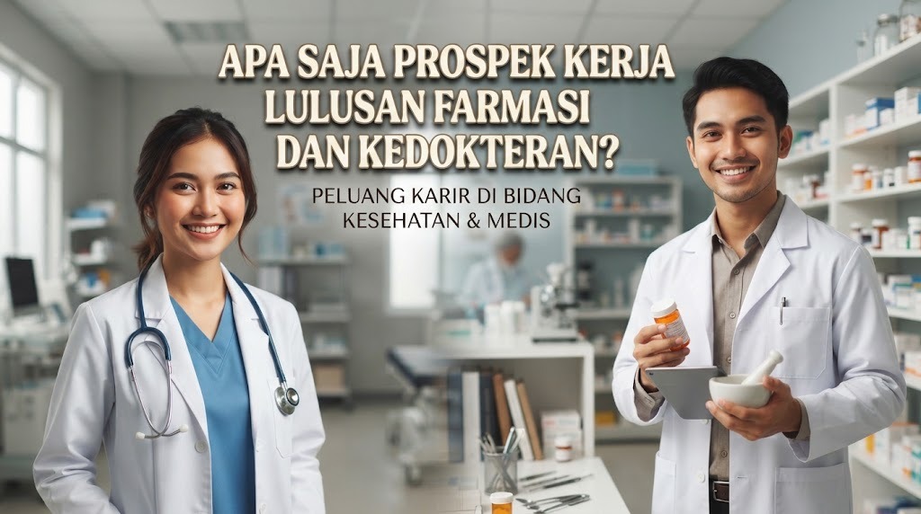 Apa Saja Prospek Kerja Lulusan Farmasi dan Kedokteran?