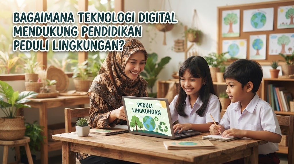 Bagaimana Teknologi Digital Mendukung Pendidikan Peduli Lingkungan?
