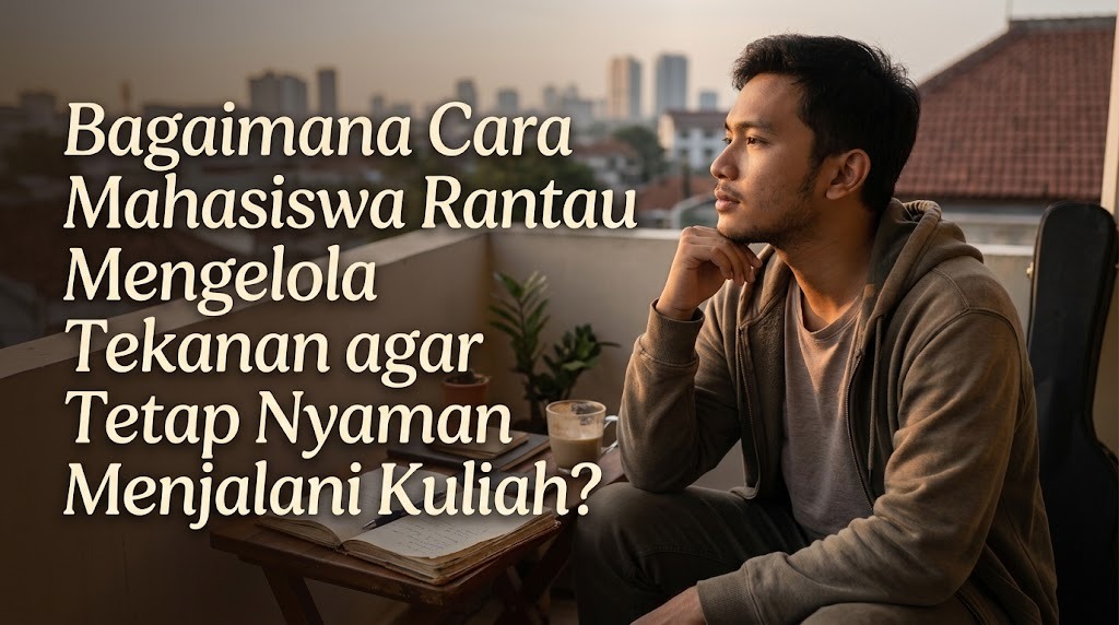 Bagaimana Cara Mahasiswa Rantau Mengelola Tekanan agar Tetap Nyaman Menjalani Kuliah?