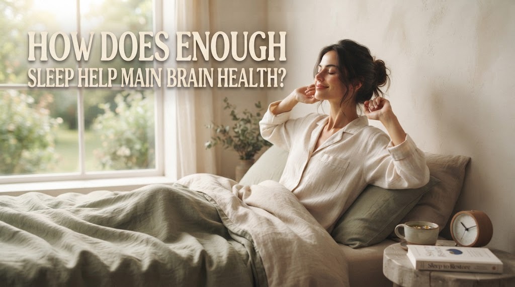 How Does Enough Sleep Help Maintain Brain Health?