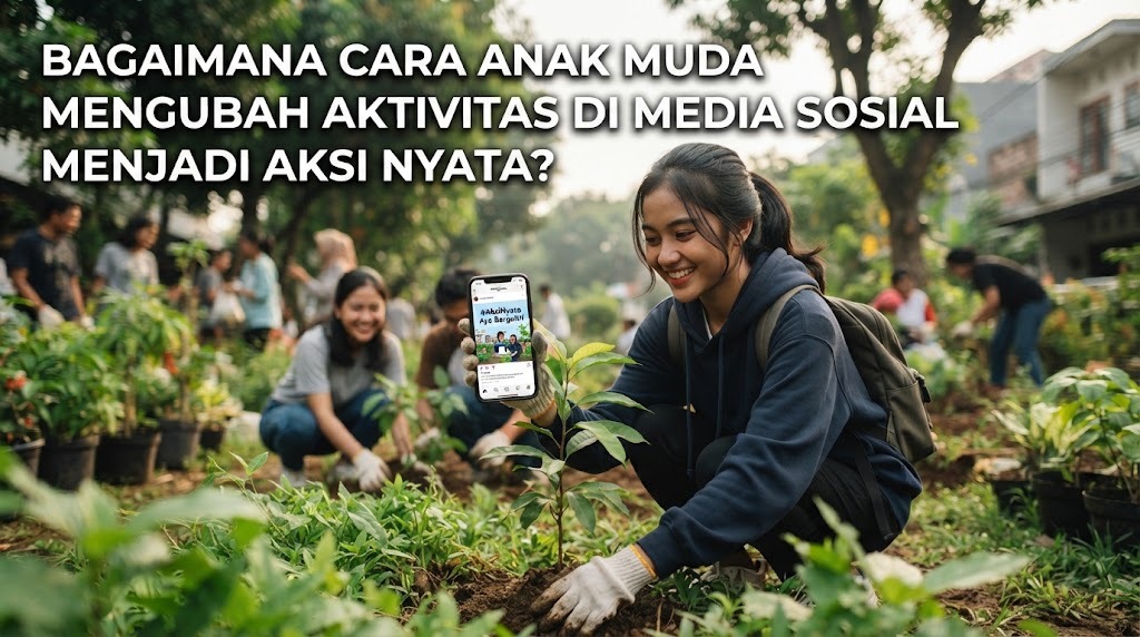 Bagaimana Cara Anak Muda Mengubah Aktivitas di Media Sosial Menjadi Aksi Nyata?