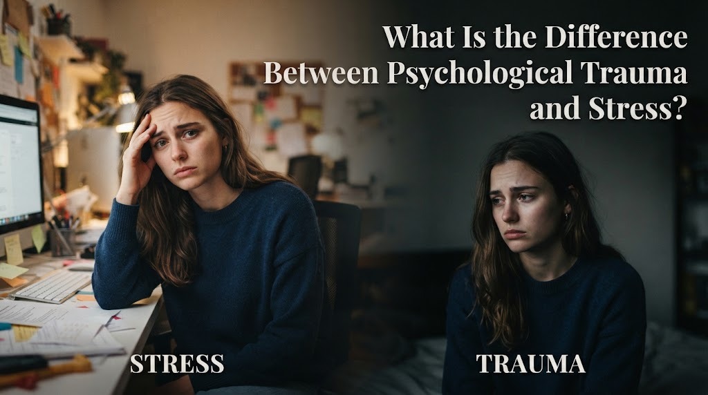What Is the Difference Between Psychological Trauma and Stress?