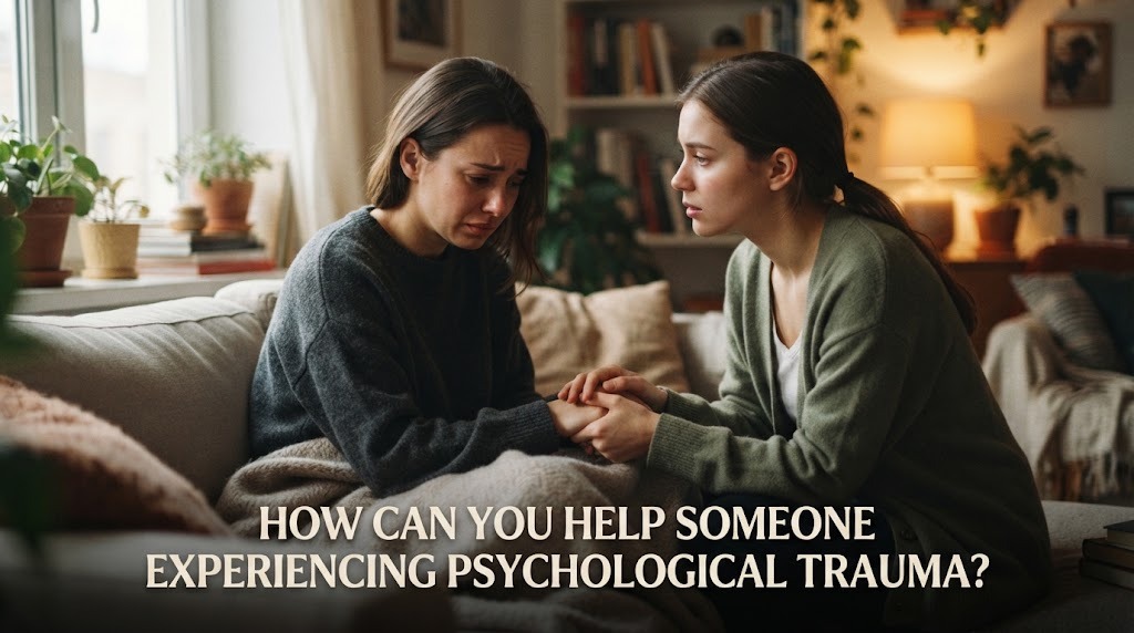 How Can You Help Someone Experiencing Psychological Trauma?