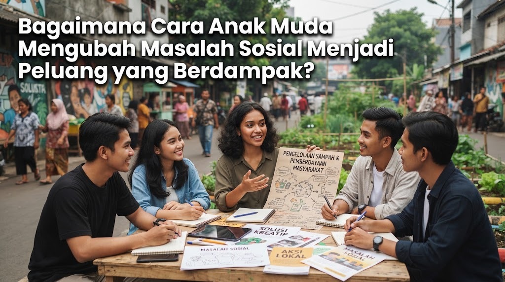 Bagaimana Cara Anak Muda Mengubah Masalah Sosial Menjadi Peluang yang Berdampak?
