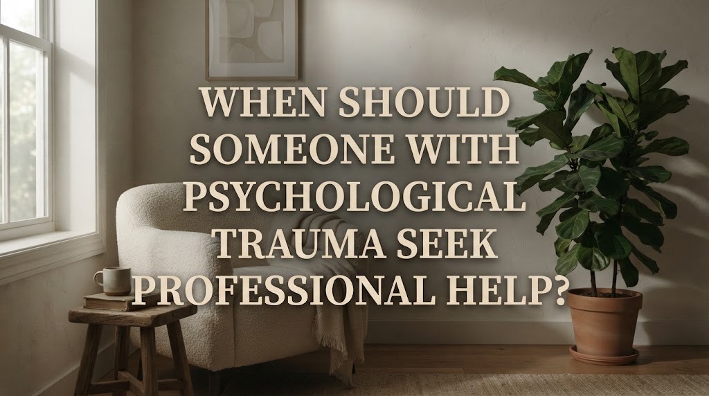 When Should Someone With Psychological Trauma Seek Professional Help?