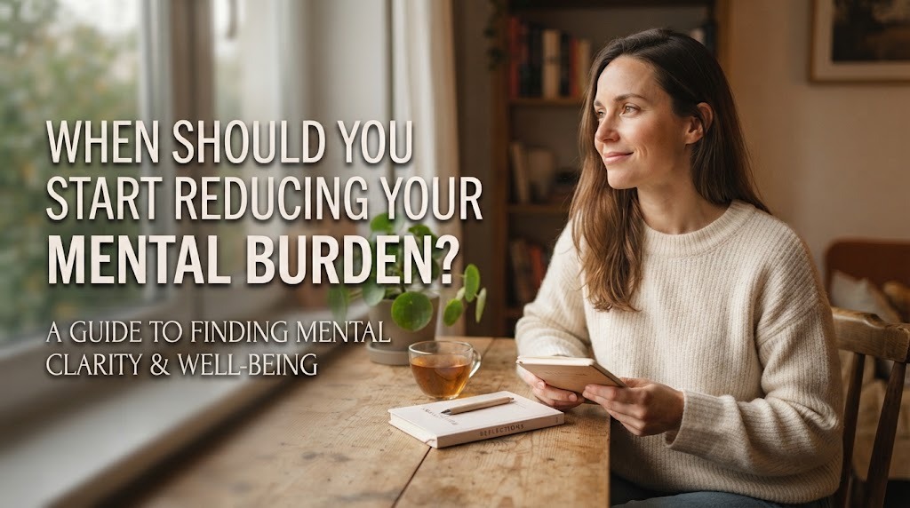 When Should You Start Reducing Your Mental Burden?