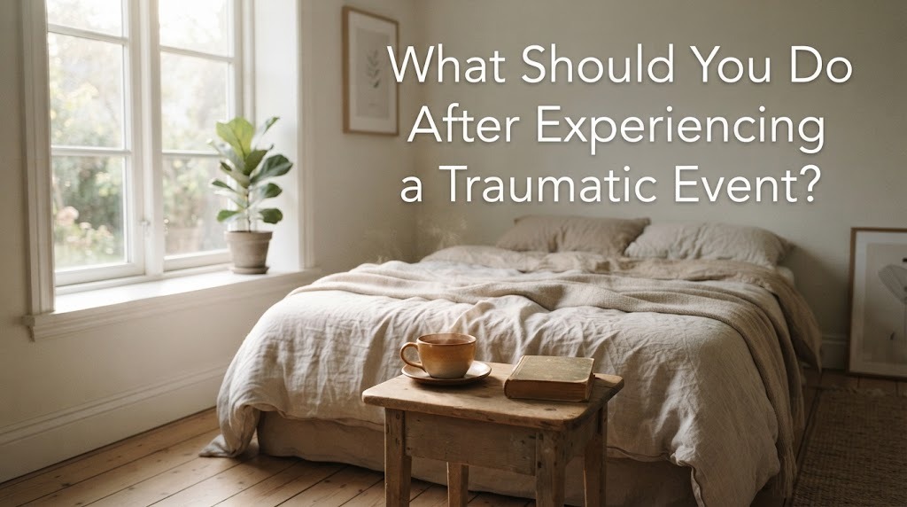 What Should You Do After Experiencing a Traumatic Event?
