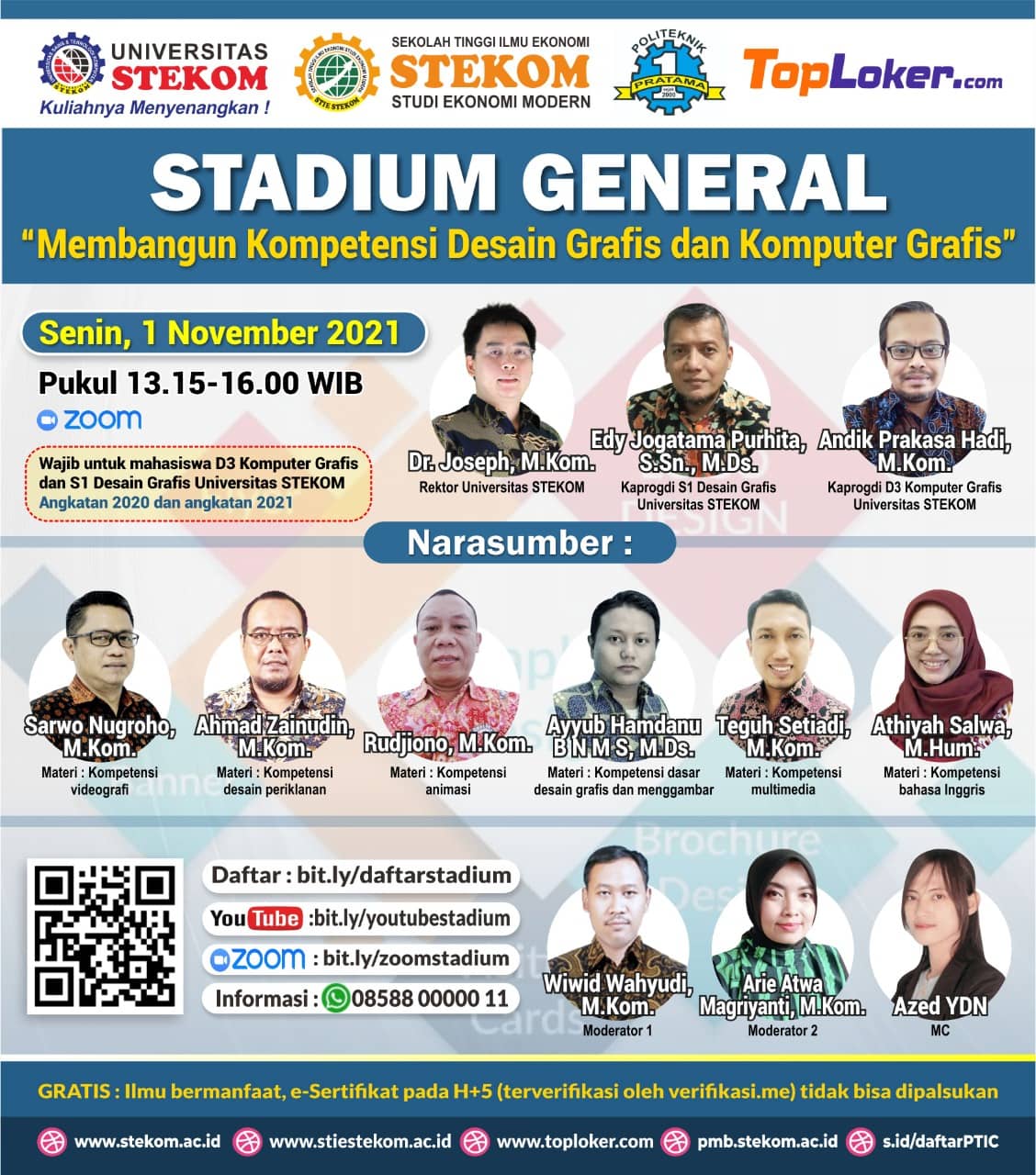 STADIUM GENERAL ''Membangun Kompetensi Desain Grafis dan Komputer Grafis''