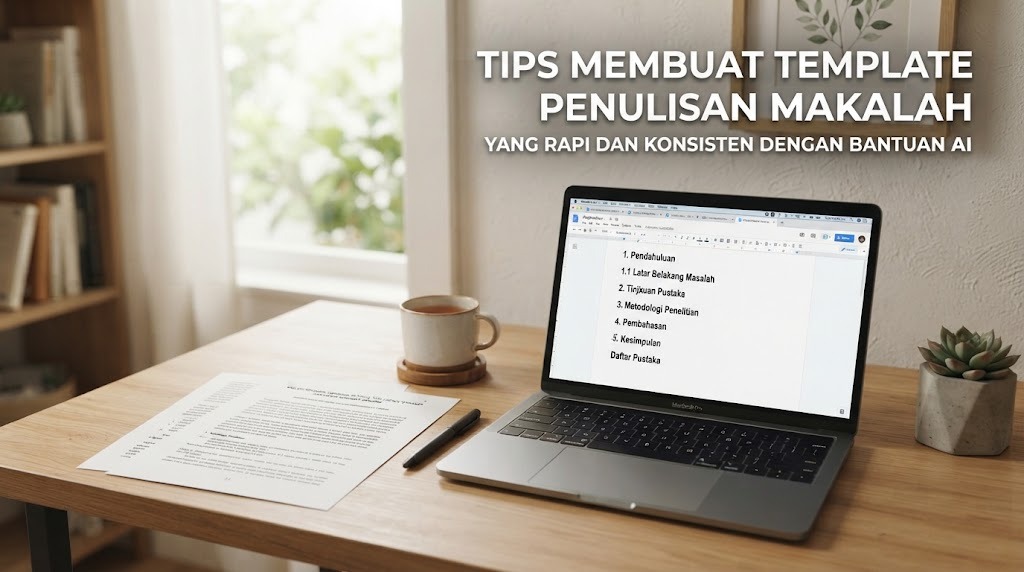 Tips Membuat Template Penulisan Makalah yang Rapi dan Konsisten dengan Bantuan AI