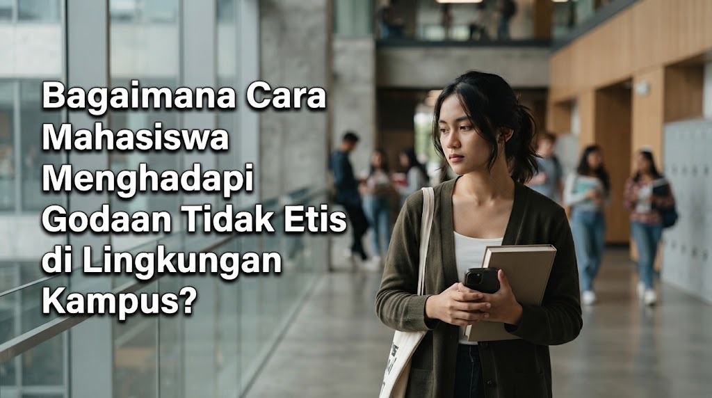 Bagaimana Cara Mahasiswa Menghadapi Godaan Tidak Etis di Lingkungan Kampus?