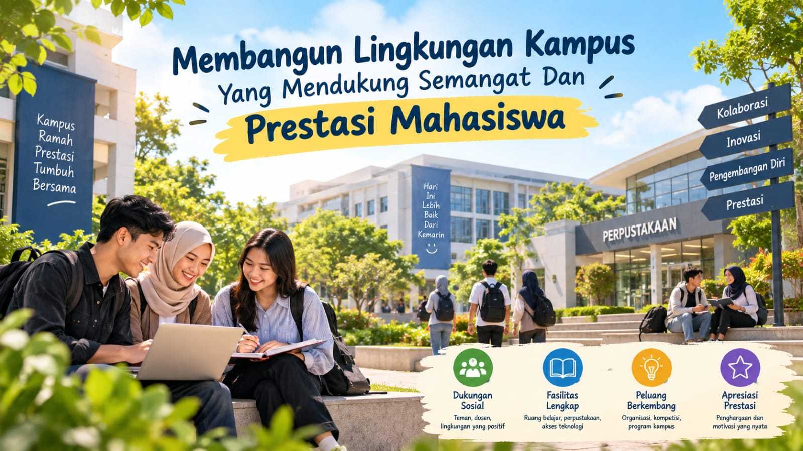 Membangun Lingkungan Kampus Yang Mendukung Semangat Dan Prestasi Mahasiswa