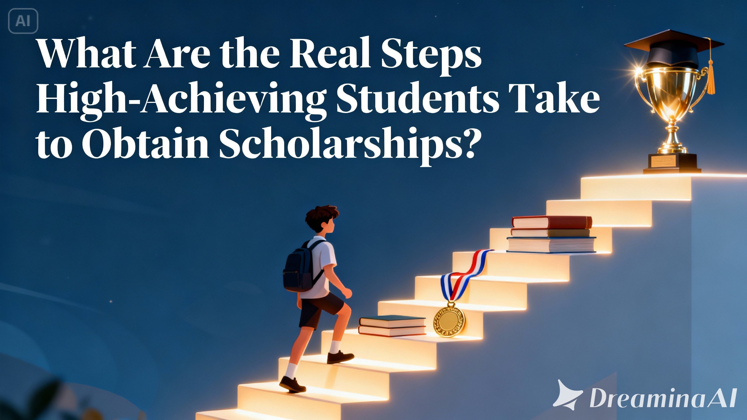 What Are the Real Steps High-Achieving Students Take to Obtain Scholarships?