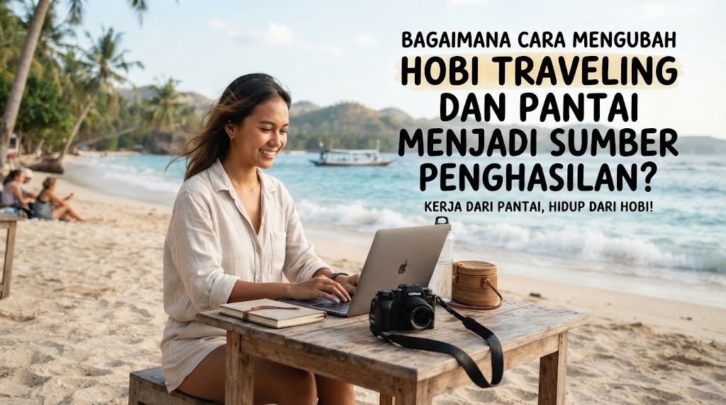Bagaimana Cara Mengubah Hobi Traveling dan Pantai Menjadi Sumber Penghasilan?