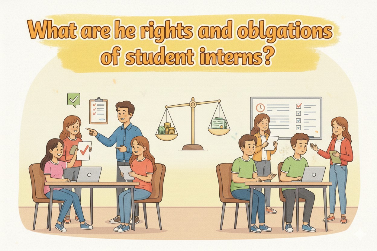 What are the rights and obligations of student interns?