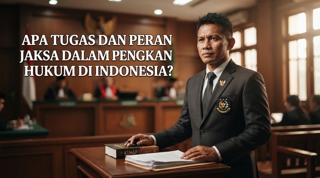 Apa Tugas dan Peran Jaksa dalam Penegakan Hukum di Indonesia?