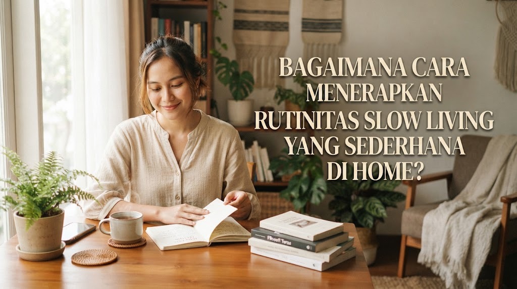 Bagaimana Cara Menerapkan Rutinitas Slow Living yang Sederhana di Rumah?