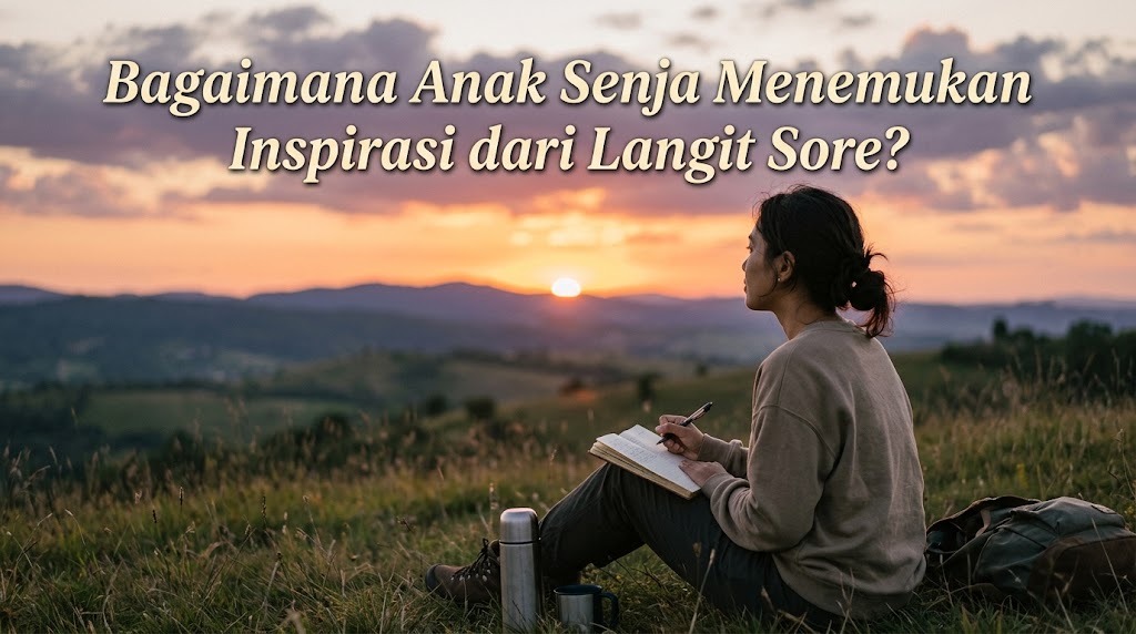 Bagaimana Anak Senja Menemukan Inspirasi dari Langit Sore?