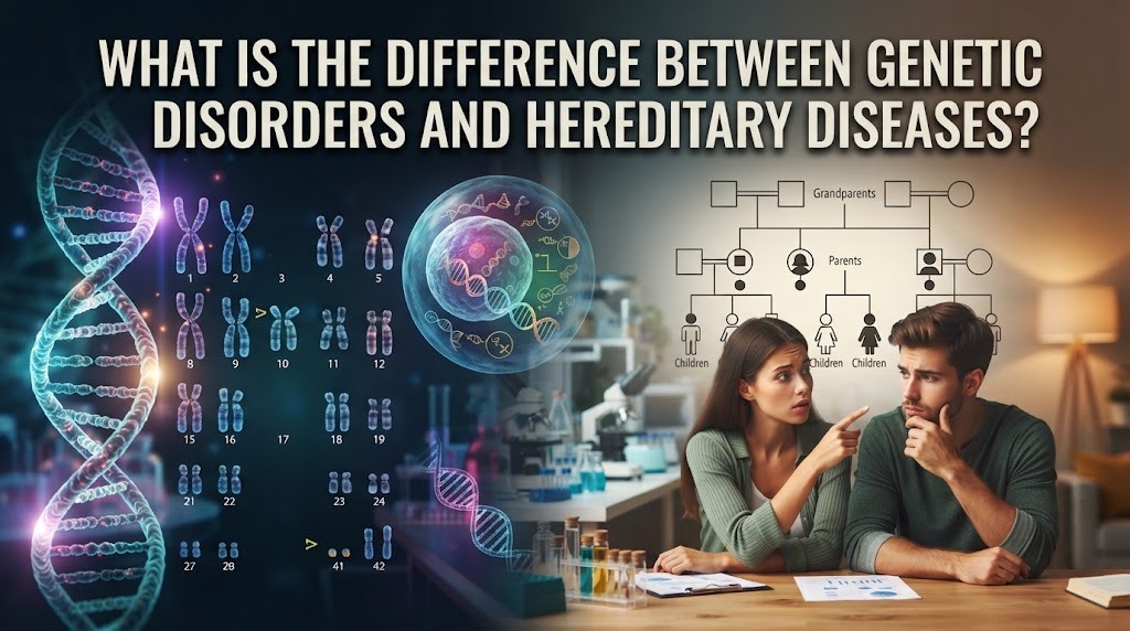 What Is the Difference Between Genetic Disorders and Hereditary Diseases?