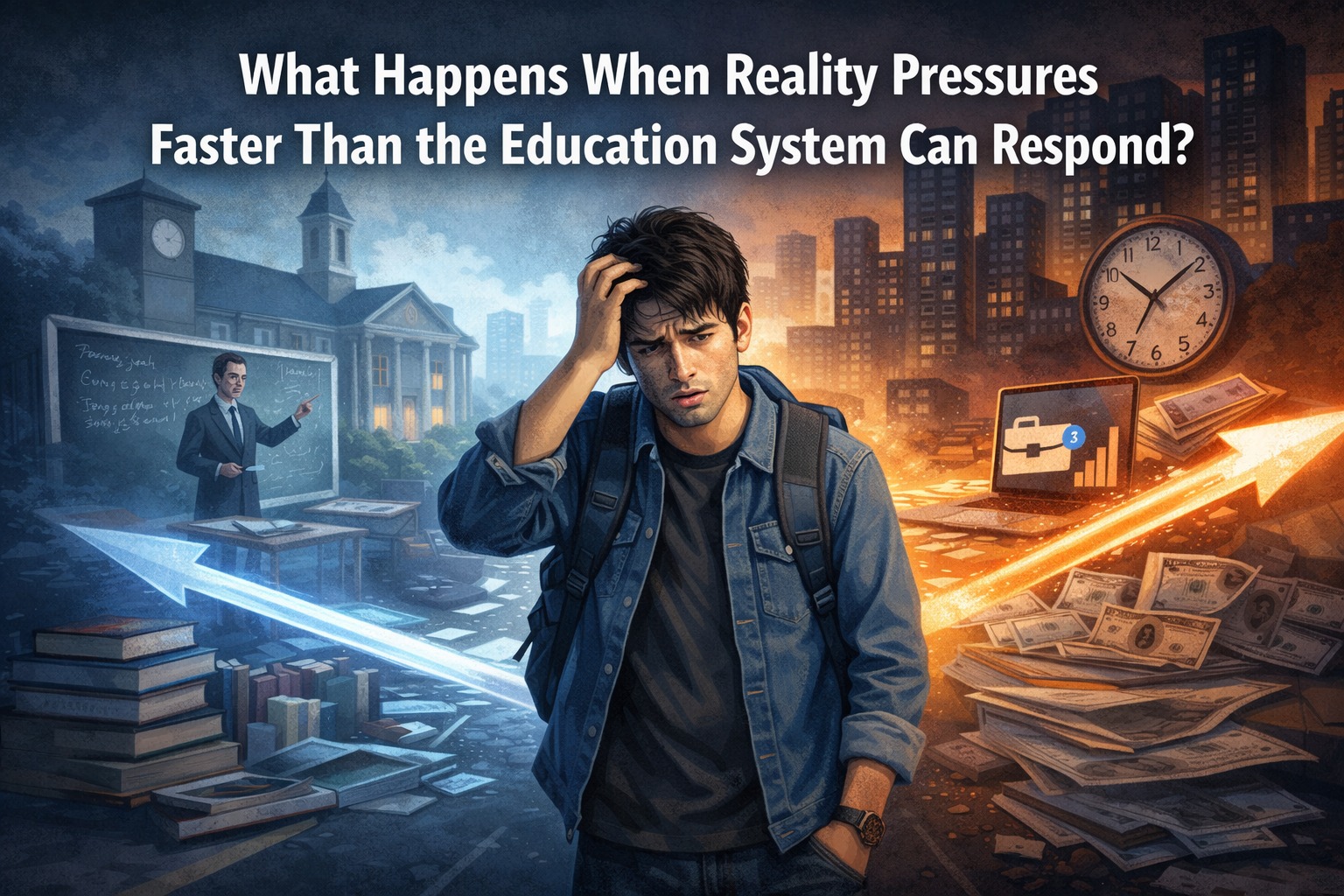 What Happens When Reality Pressures Faster Than the Education System Can Respond?