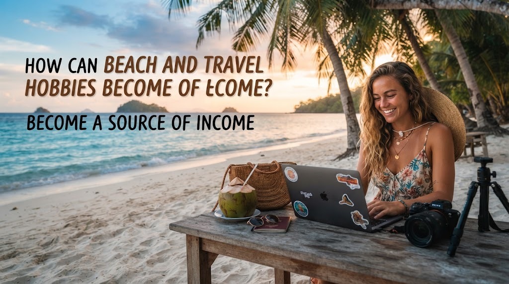 How Can Beach and Travel Hobbies Become a Source of Income?