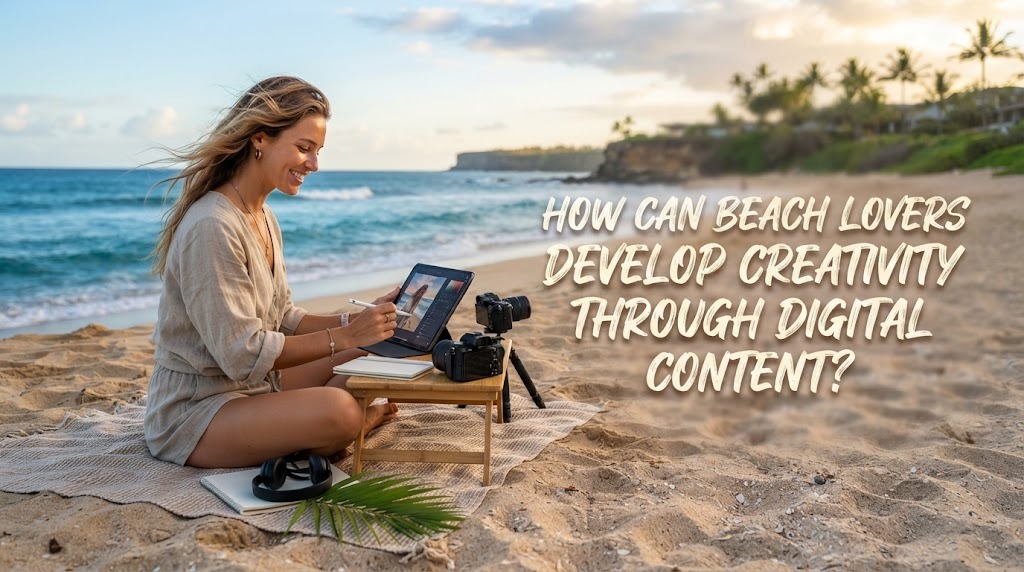 How Can Beach Lovers Develop Creativity Through Digital Content?