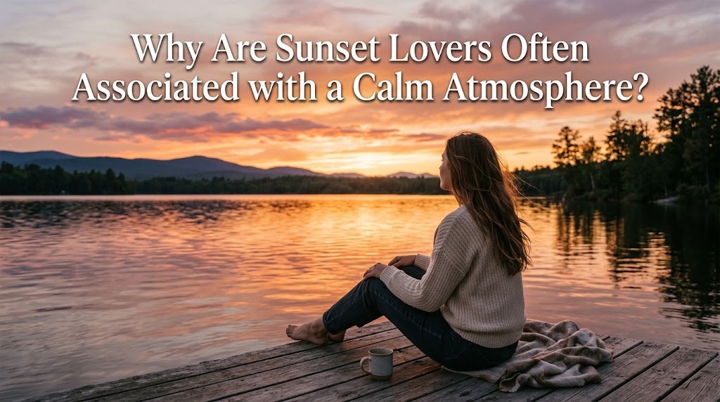 Why Are Sunset Lovers Often Associated with a Calm Atmosphere?