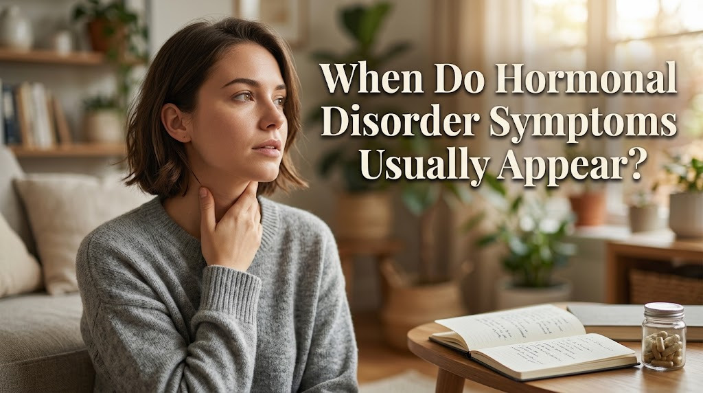 When Do Hormonal Disorder Symptoms Usually Appear?