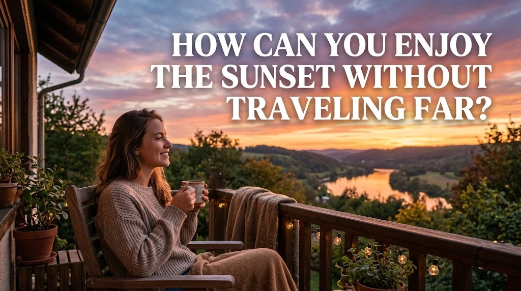 How Can You Enjoy the Sunset Without Traveling Far?