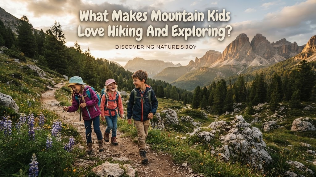What Makes Mountain Kids Love Hiking And Exploring?