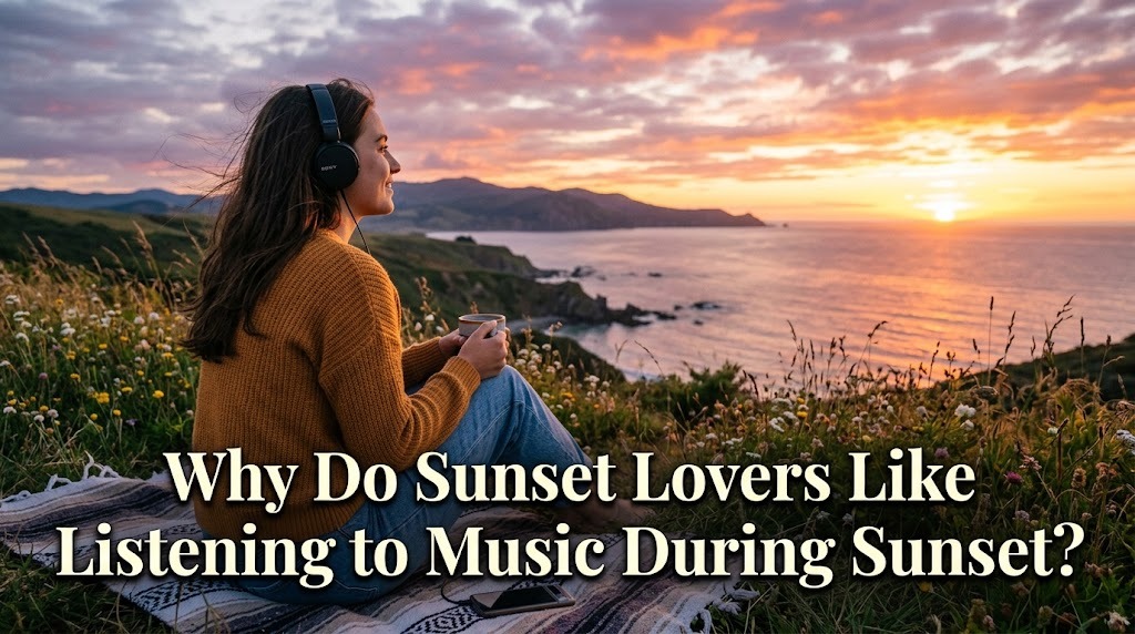 Why Do Sunset Lovers Like Listening to Music During Sunset?