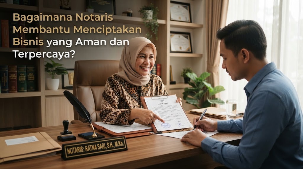 Bagaimana Notaris Membantu Menciptakan Bisnis yang Aman dan Terpercaya?