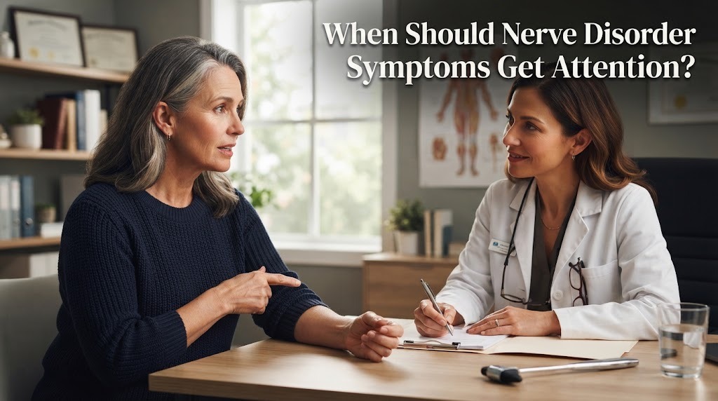 When Should Nerve Disorder Symptoms Get Attention?