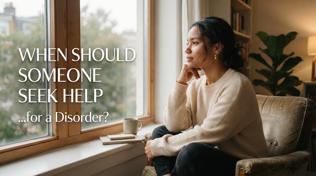 When Should Someone Seek Help for a Disorder?