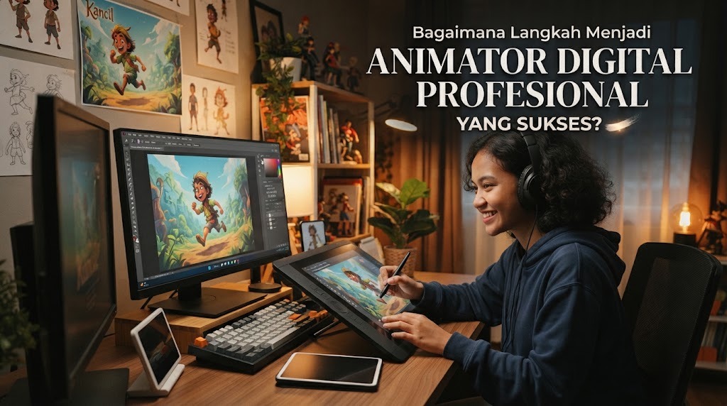 Bagaimana Langkah Menjadi Animator Digital Profesional yang Sukses?