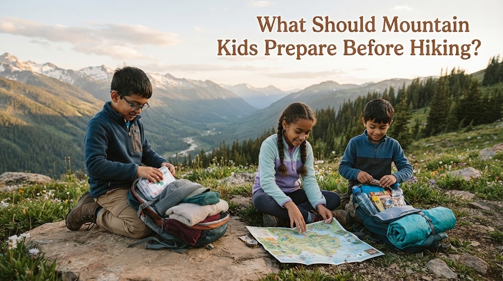 What Should Mountain Kids Prepare Before Hiking?