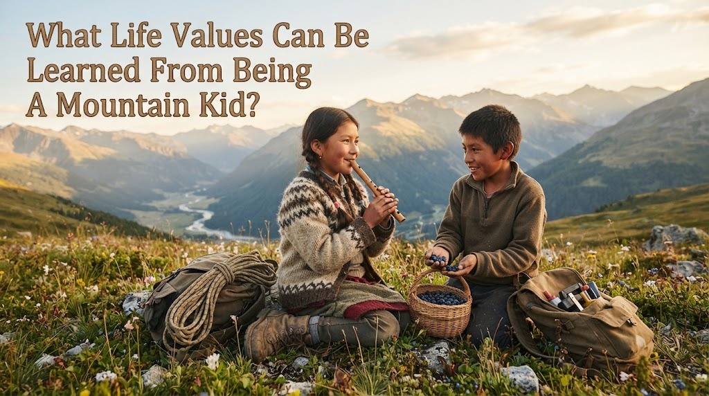 What Life Values Can Be Learned From Being A Mountain Kid?