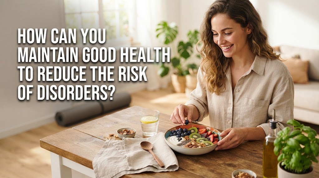 How Can You Maintain Good Health to Reduce the Risk of Disorders?