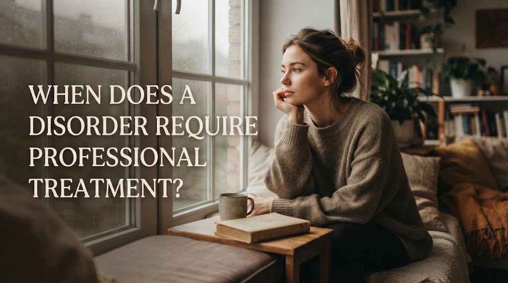 When Does a Disorder Require Professional Treatment?
