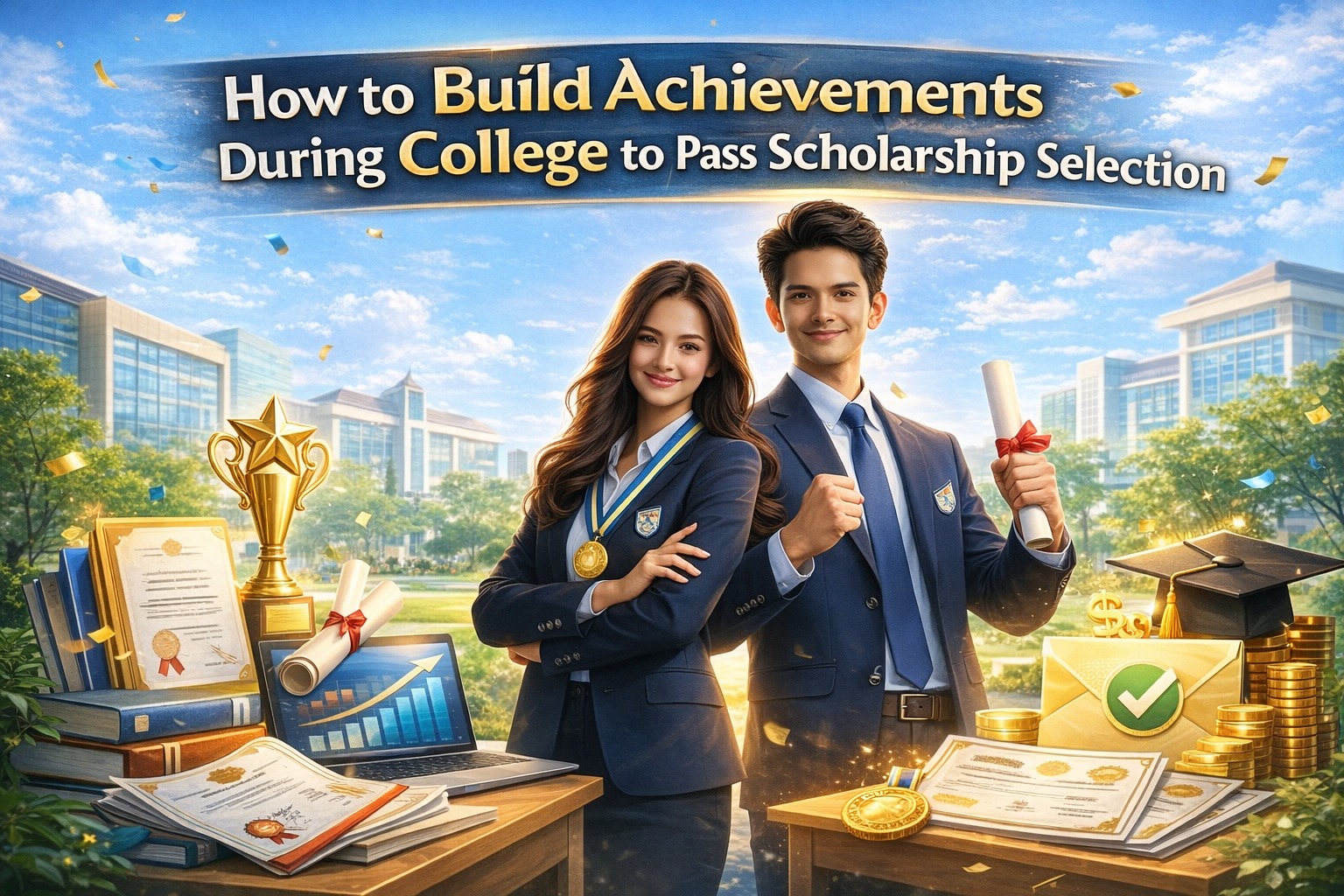 How to Build Achievements During College to Pass Scholarship Selection