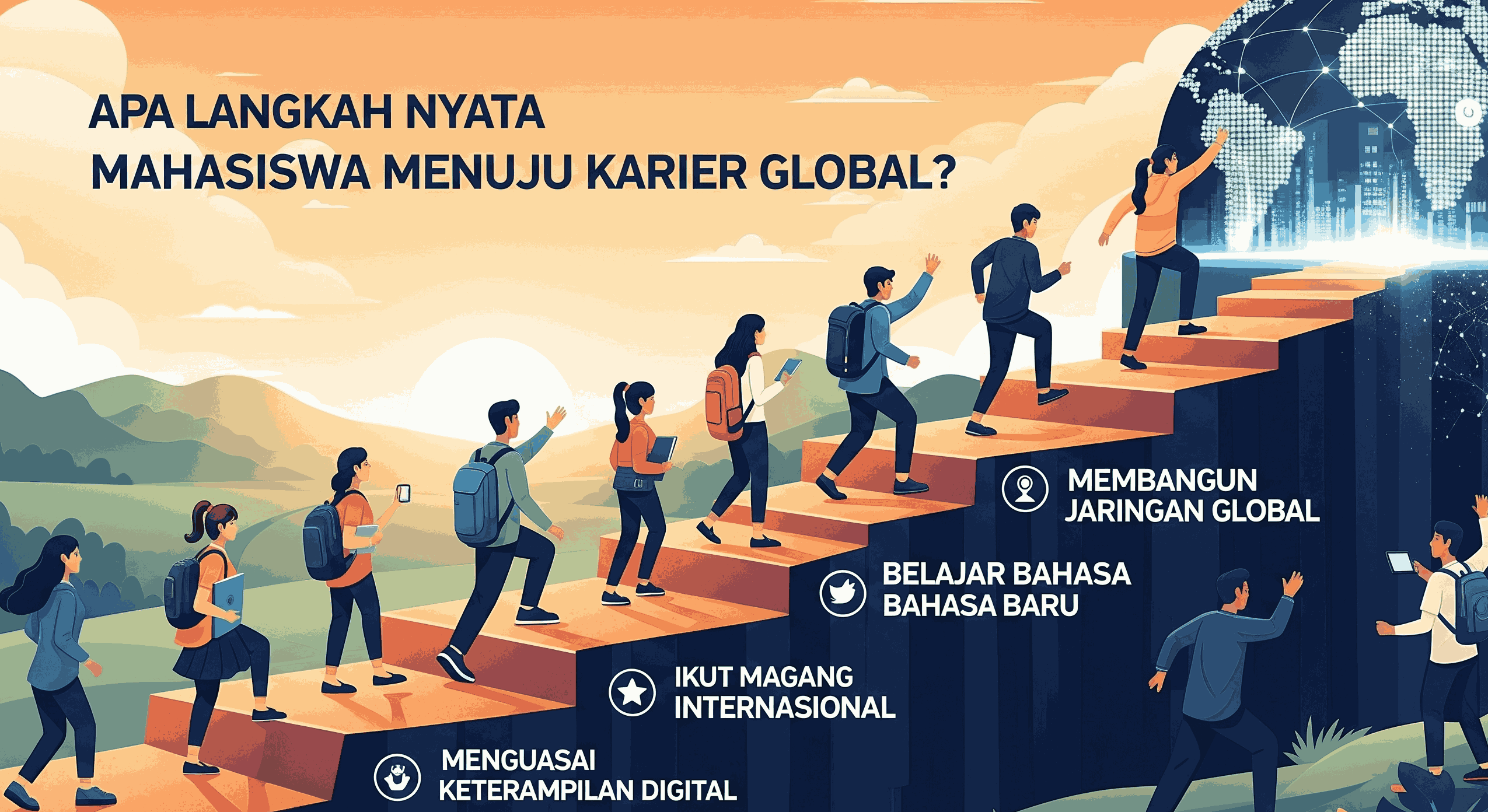 Apa Langkah Nyata Mahasiswa Menuju Karier Global?