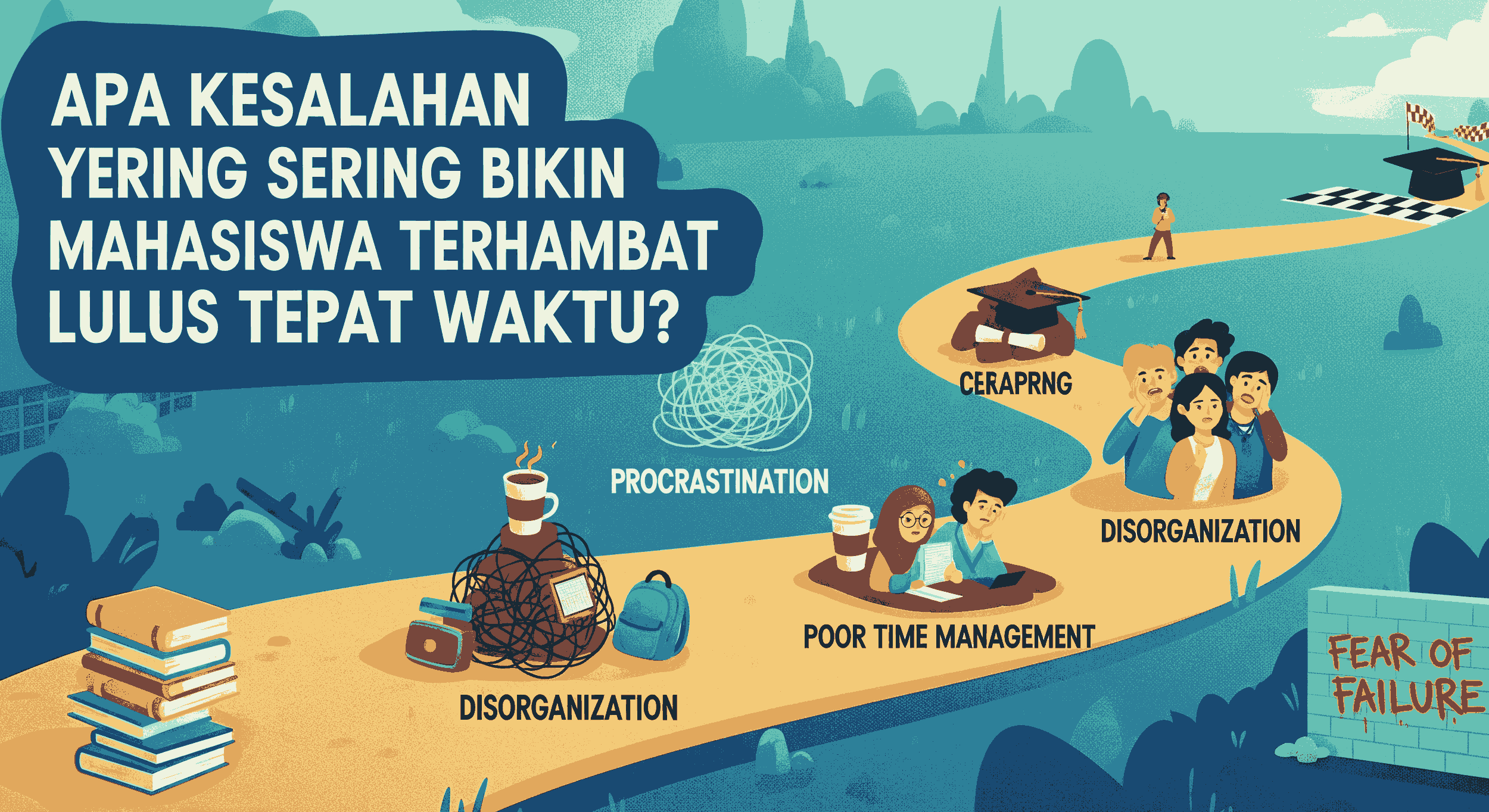 Apa Kesalahan yang Sering Bikin Mahasiswa Terhambat Lulus Tepat Waktu?