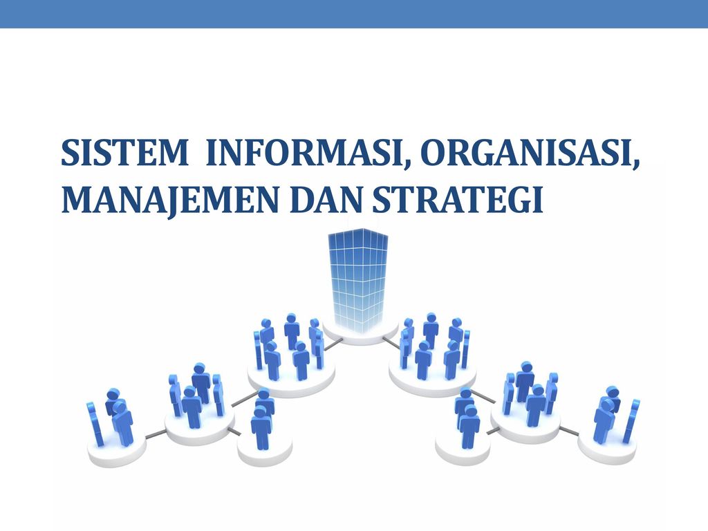 SISTEM INFORMASI, ORGANISASI, DAN STRATEGI SISTEM INFORMASI MANAJEMEN