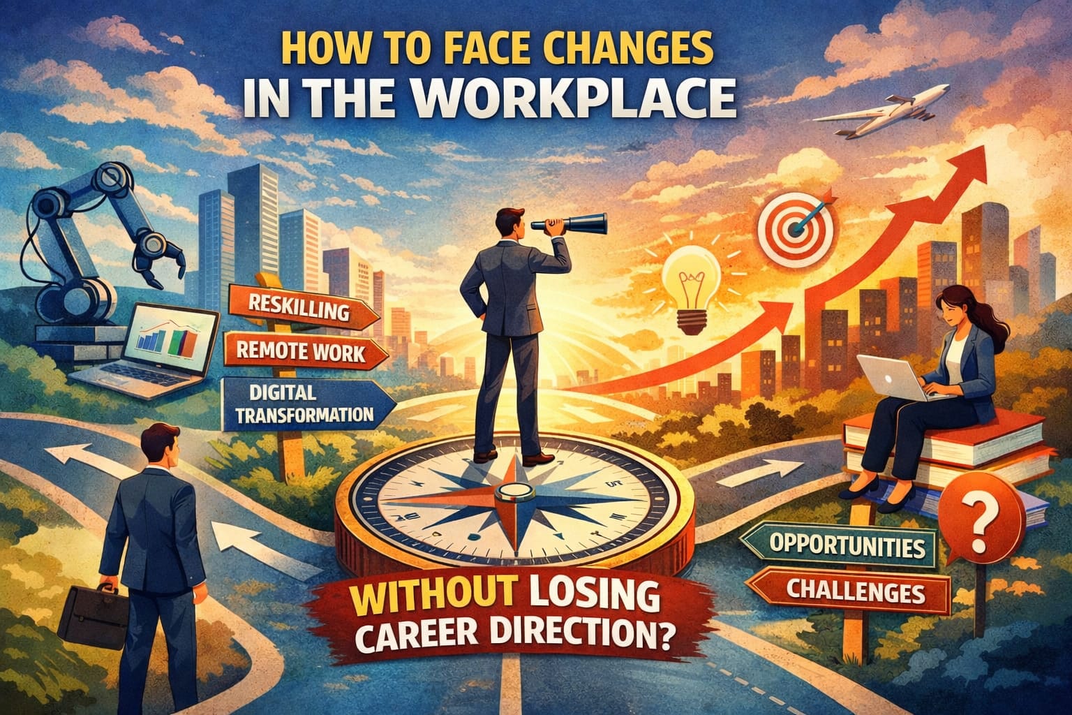 How to Deal with the Changing World of Work Without Losing Career Direction?