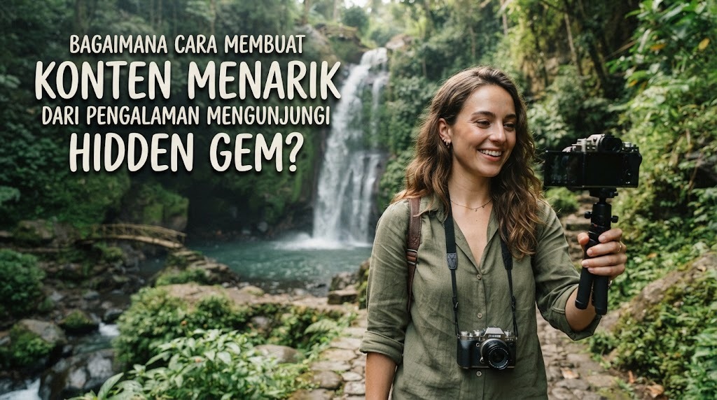 Bagaimana Cara Membuat Konten Menarik dari Pengalaman Mengunjungi Hidden Gem?