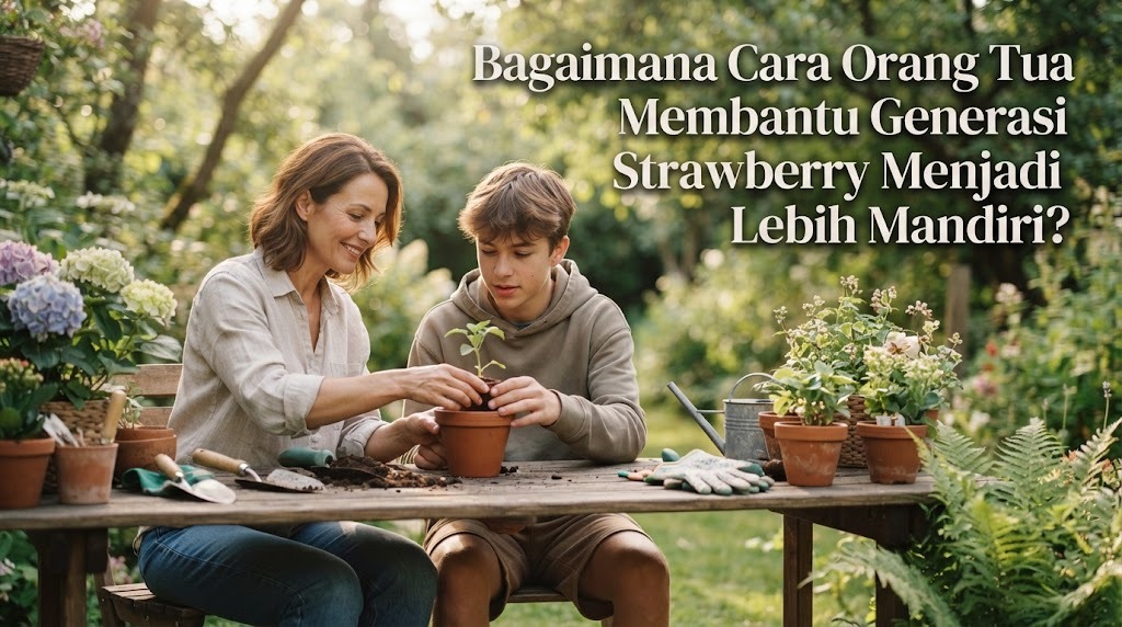Bagaimana Cara Orang Tua Membantu Generasi Strawberry Menjadi Lebih Mandiri?