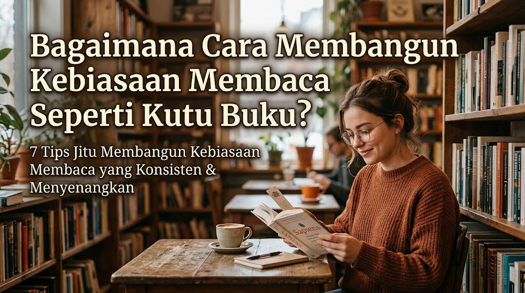 Bagaimana Cara Membangun Kebiasaan Membaca Seperti Kutu Buku?
