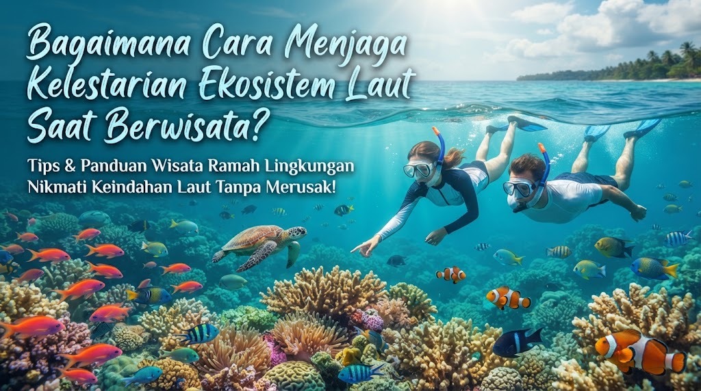 Bagaimana Cara Menjaga Kelestarian Ekosistem Laut Saat Berwisata?