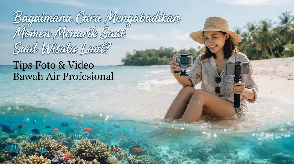 Bagaimana Cara Mengabadikan Momen Menarik Saat Wisata Laut?