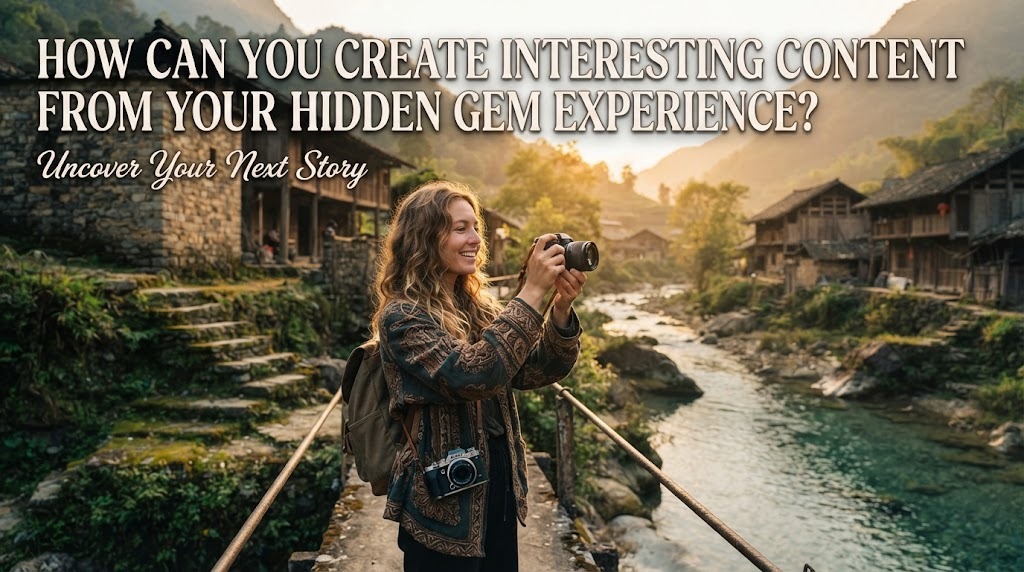 How Can You Create Interesting Content from Your Hidden Gem Experience?