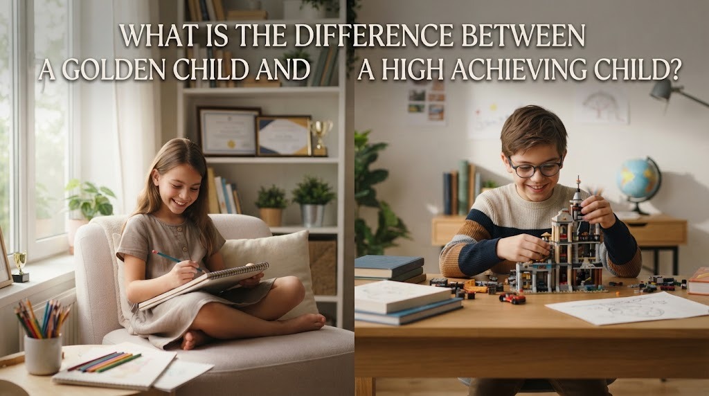What Is the Difference Between a Golden Child and a High Achieving Child?